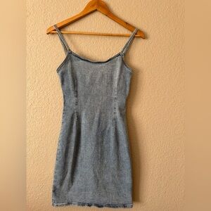 Calvin Klein Denim Sleeveless Dress XS